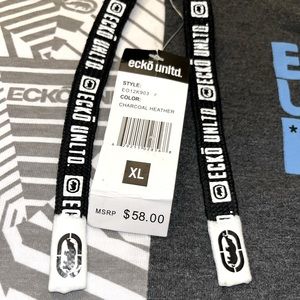 ECKO Geo Blocked Short Sleeve Hoodie - Men’s XL